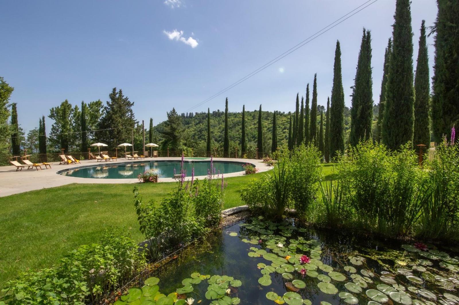 Villa Benfenati Tuscany Пратовеккьо Экстерьер фото